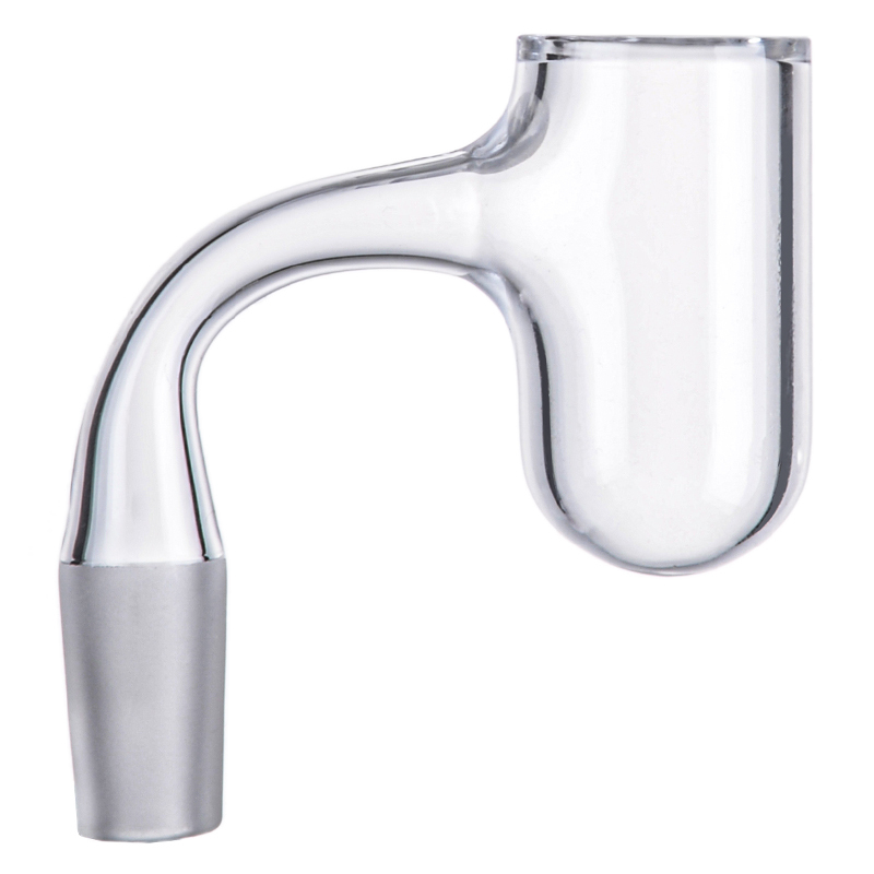 Male Deep Seamless Weld Quartz Banger Rounded Bottom Dab Nail 