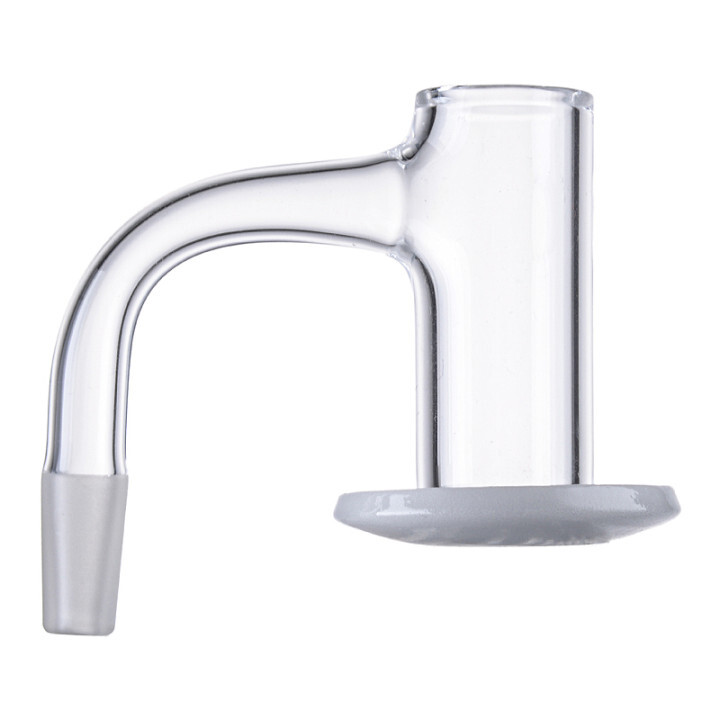 Premium Full Weld Blender Quartz Banger W/ Opaque Base 
