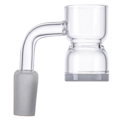 Good Quality Splash Guard Quartz Banger With Opaque Bottom 01