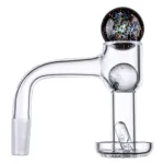 Colorful Terp Slurper Marble Set 100% Quartz Banger