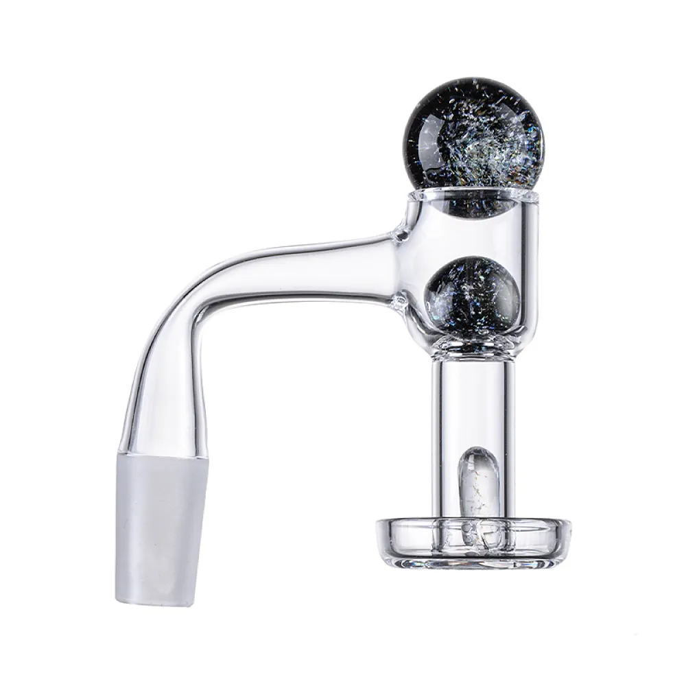 Colorful Terp Slurper Marble Set 100% Quartz Banger
