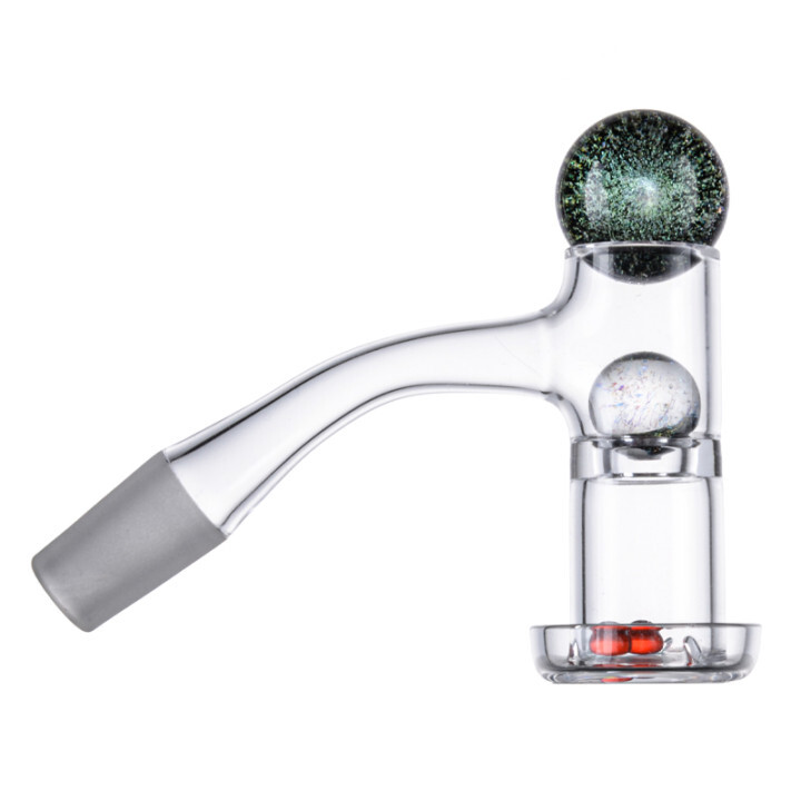 Male Full Weld Blender Quartz Banger Heady Terp Slurper Marble Set Dab Nail 