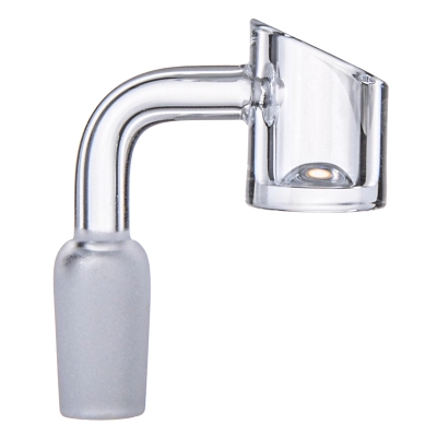 4mm Thick  Evan Shore Quartz Banger Beveled Edge Domeless Dab Nail  01