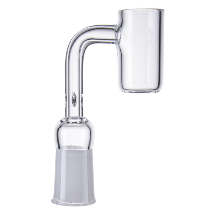 Original E-nail Coil-Ready Compatible Quartz Banger 90 Degree Angle Dab Nail 