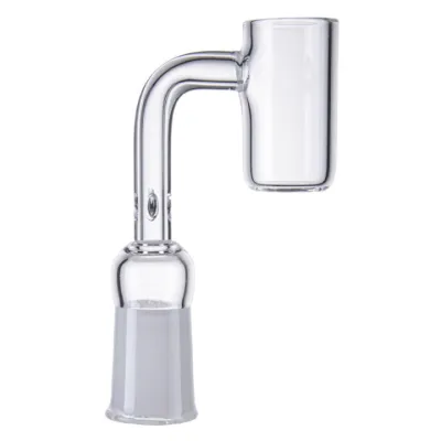 Original E-nail Coil-Ready Compatible Quartz Banger 90 Degree Angle Dab Nail  01