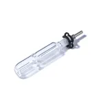 Portable Straight Glass Tube Nectar Collector Titanium Nail Dab Straw 