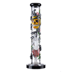 thorny rose and fumed skull bong