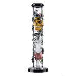 thorny rose and fumed skull bong