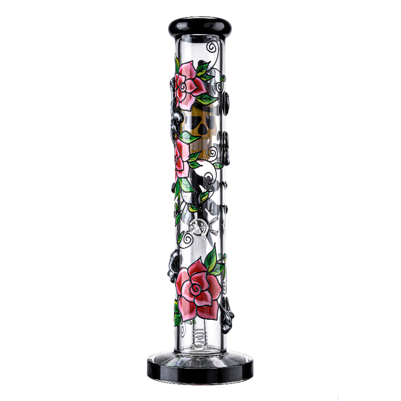 big straight tube bong