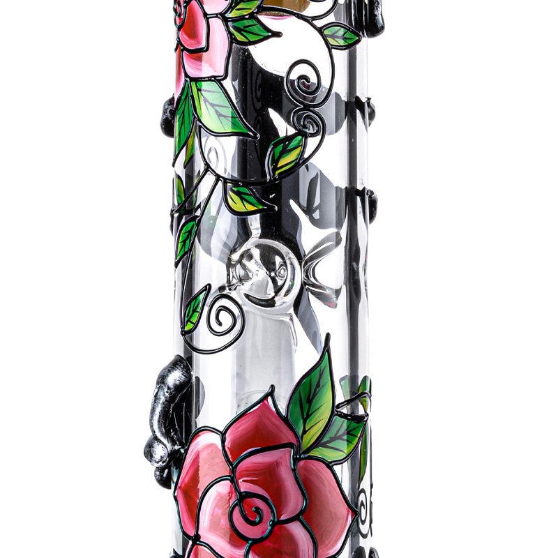 14 inch straight tube bong