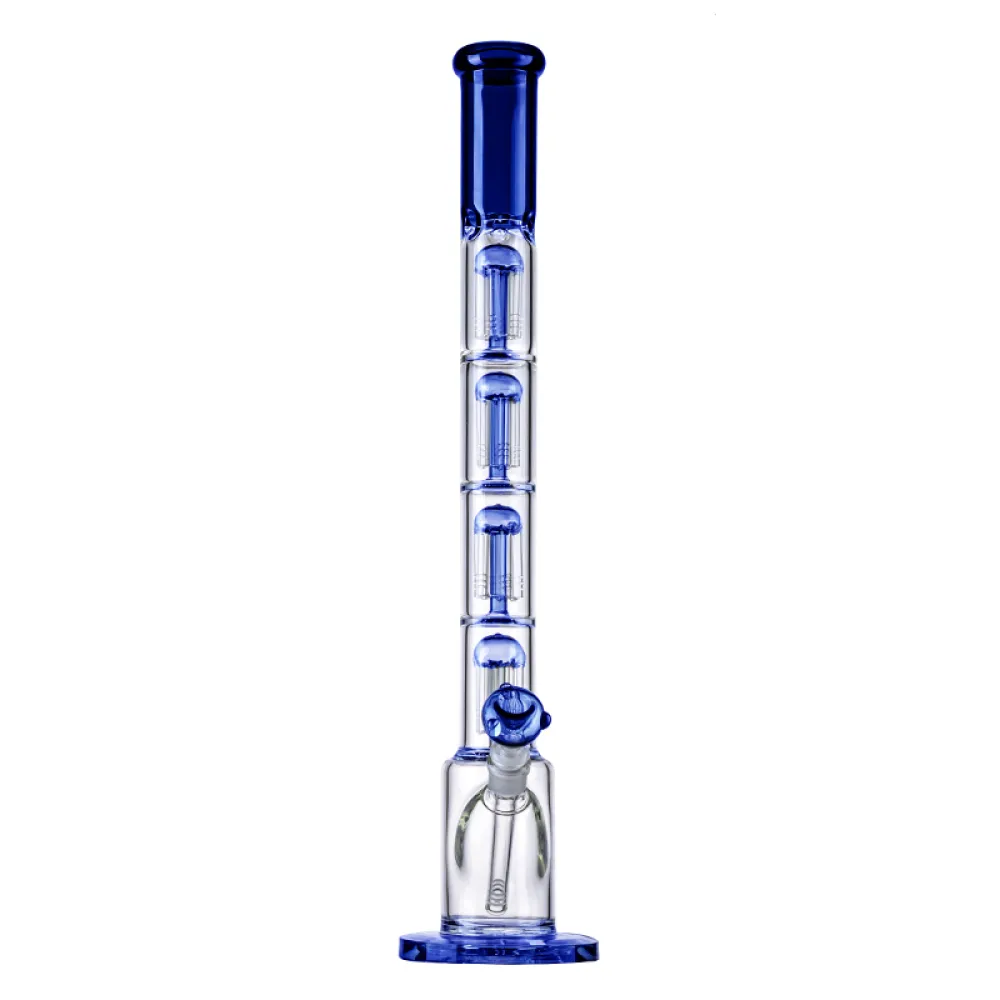 Quadruple perc bongs