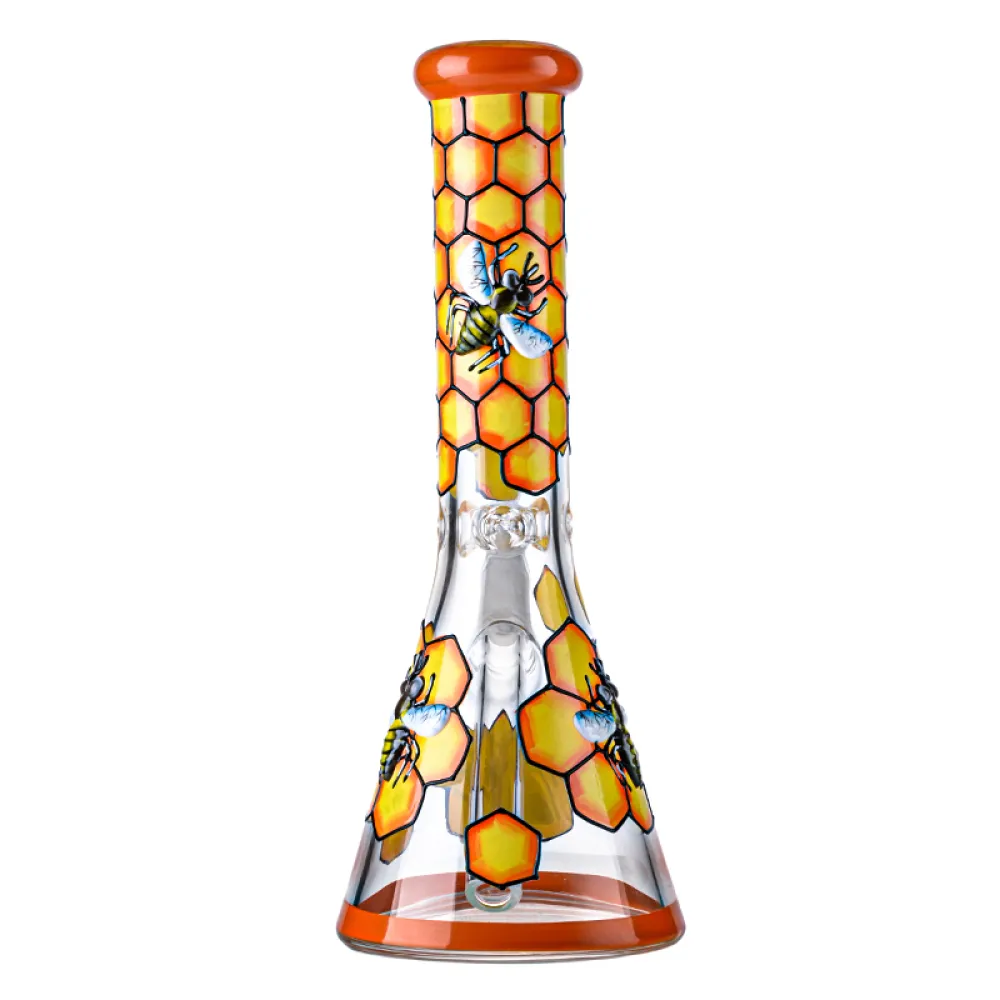 yellow honeybee bong 