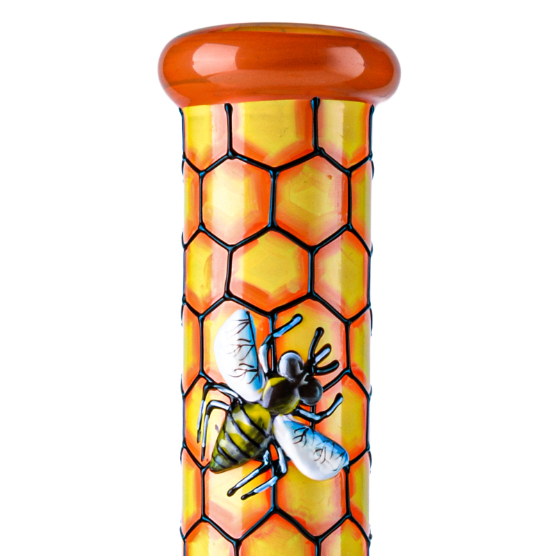 3D hand painting bong 