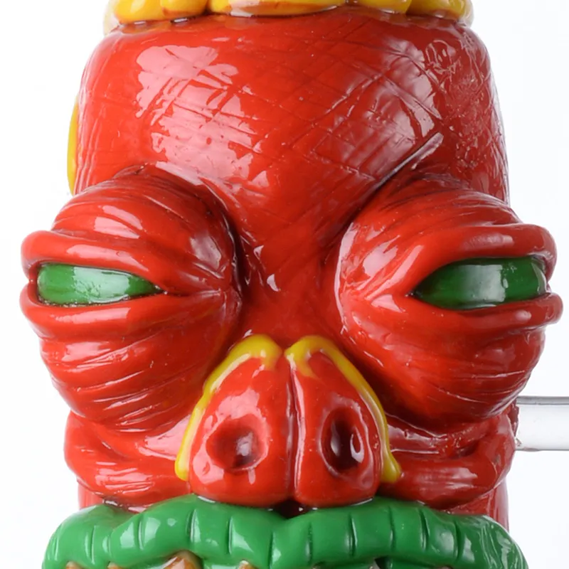 Cool Moldy Creations Bong Horror Red Monster Dab Rig Honeycomb Perc Water Pipe 