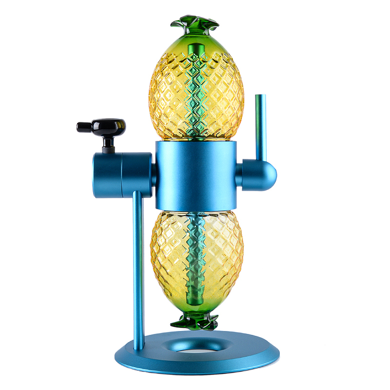 pineapple globe gravity bong