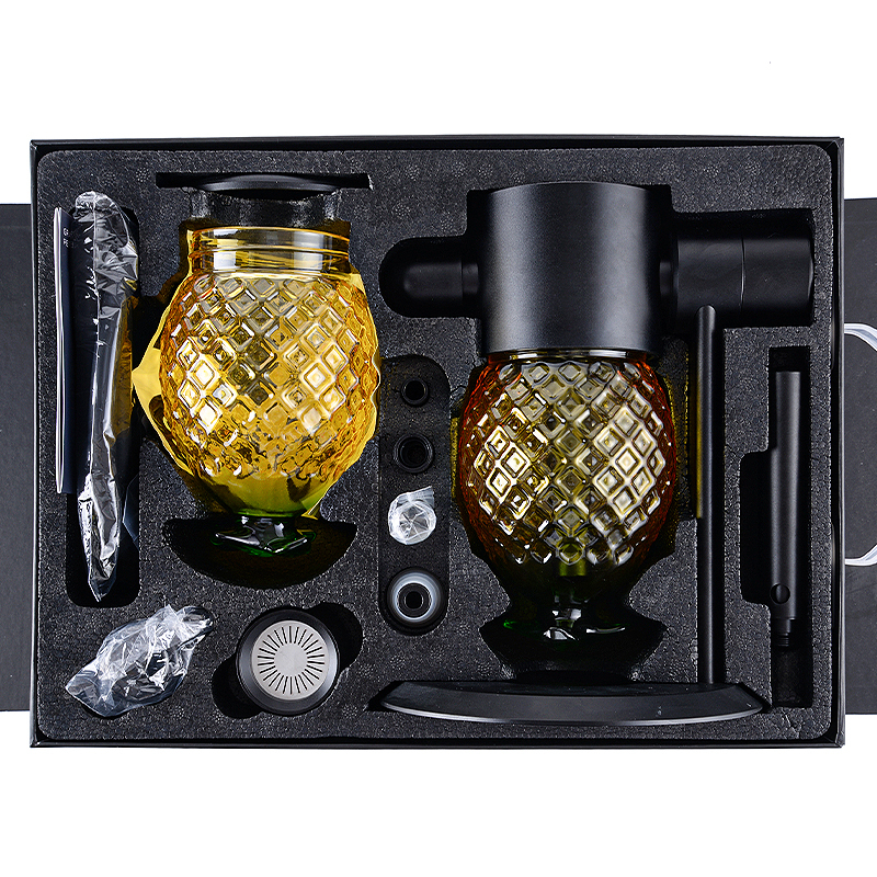 hour glass gravity bong