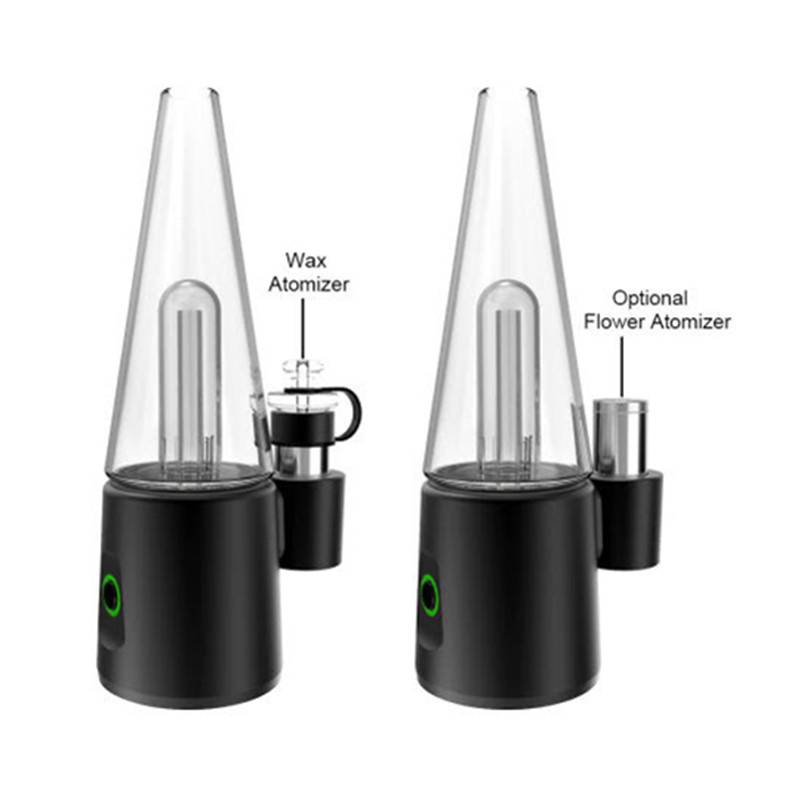 Exseed Dabcool W2 Electirc Dab Rig Portable Water Pipe Vaporizer Kit With Travel Case