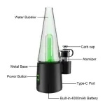 Exseed Dabcool W2 Electirc Dab Rig Portable Water Pipe Vaporizer Kit With Travel Case
