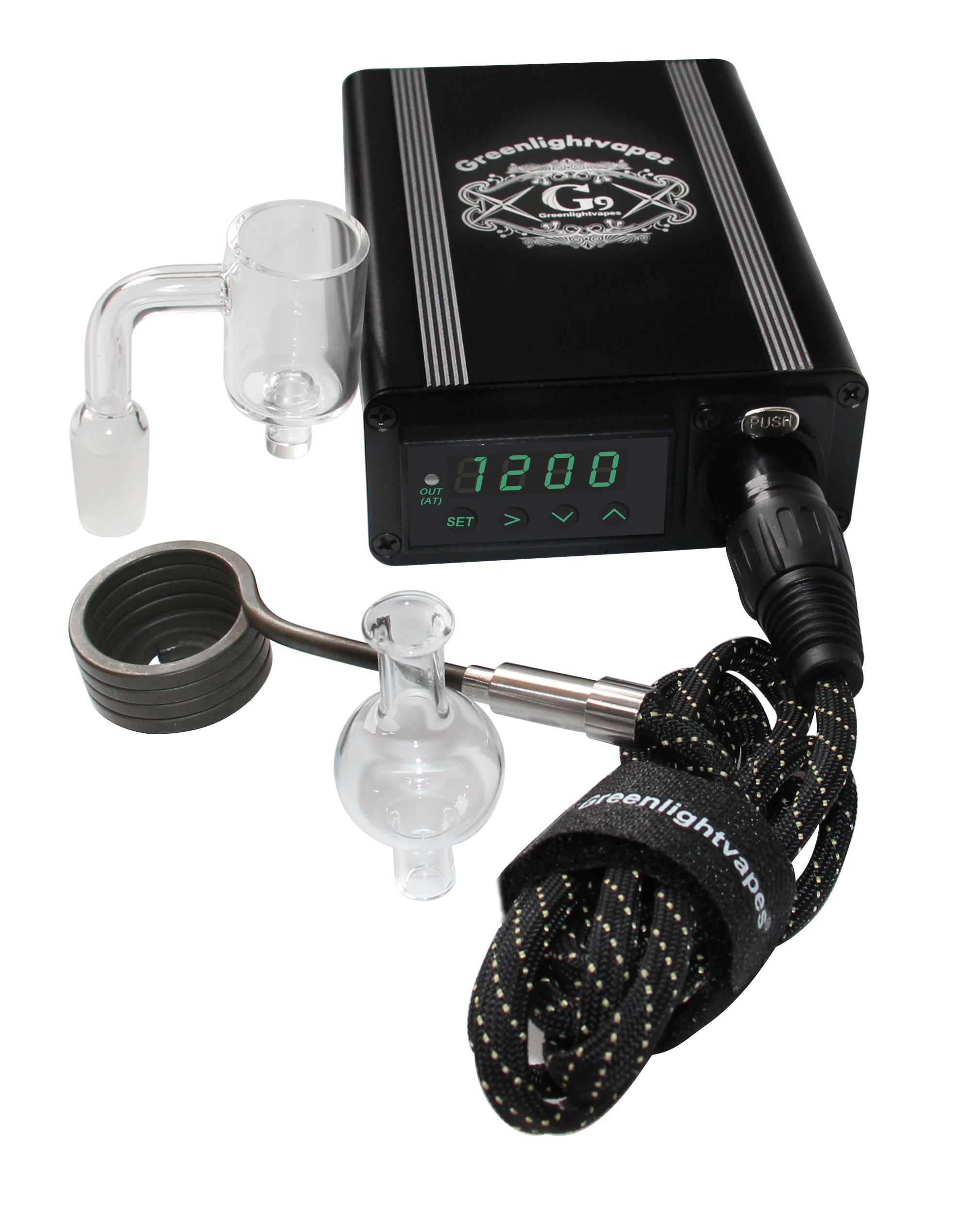 Mini Enail V2 Quartz Banger Bucket Kit 