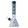Big Squid Game Masker Beaker Bong Round Six Glass Frosted Ice Dab Rig Thick WaterPipe 