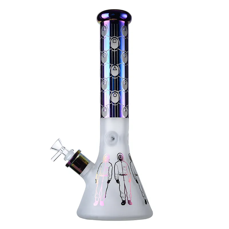 frosted beaker bong 