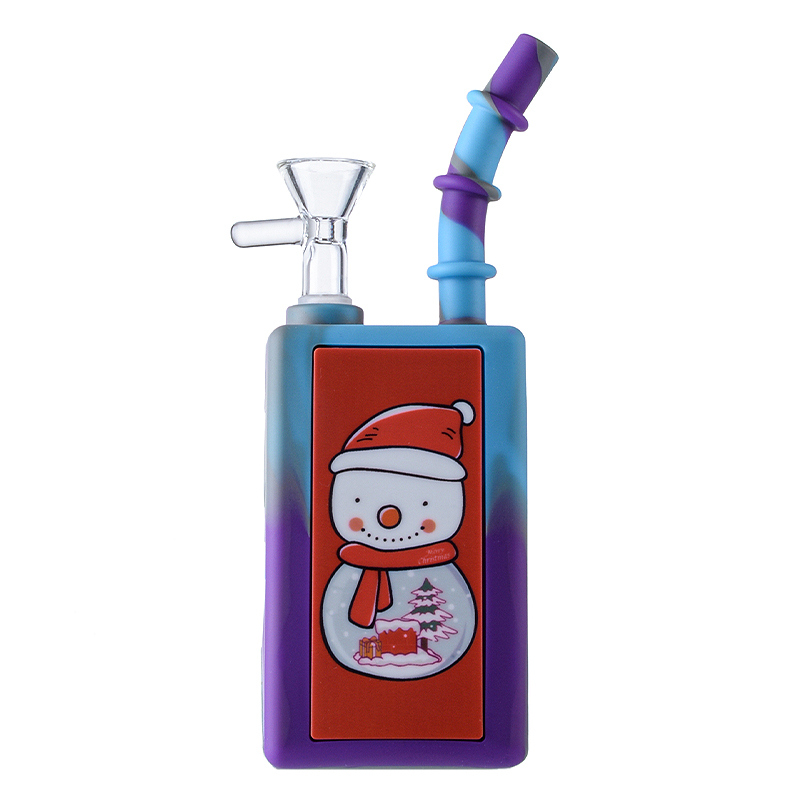 Mini Silicone Square Bong