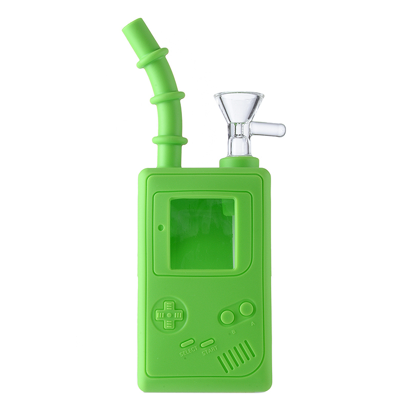 Unique PS-shaped Christmas Silicone Bong