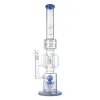 21 Inch Giant Water Pipe 7mm Thick Glass Tall Recycler Bong with 6-Arm Rocket Perc