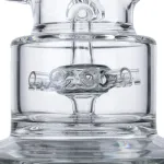 Big Thick Glass Ice Bong with Propeller Perc 