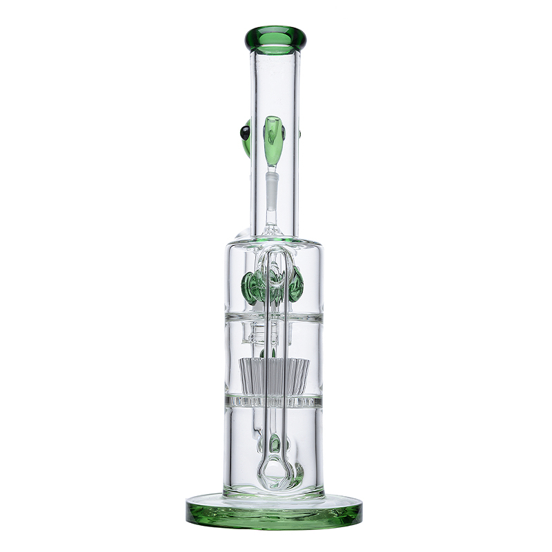 Big Thick Bong Best Multi Perc Water Pipe W/ Ash Cather(OEM)