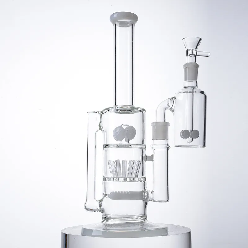 12 Inch Big Thick Bong Best Multi Perc Water Pipe W/ Ash Cather(OEM)