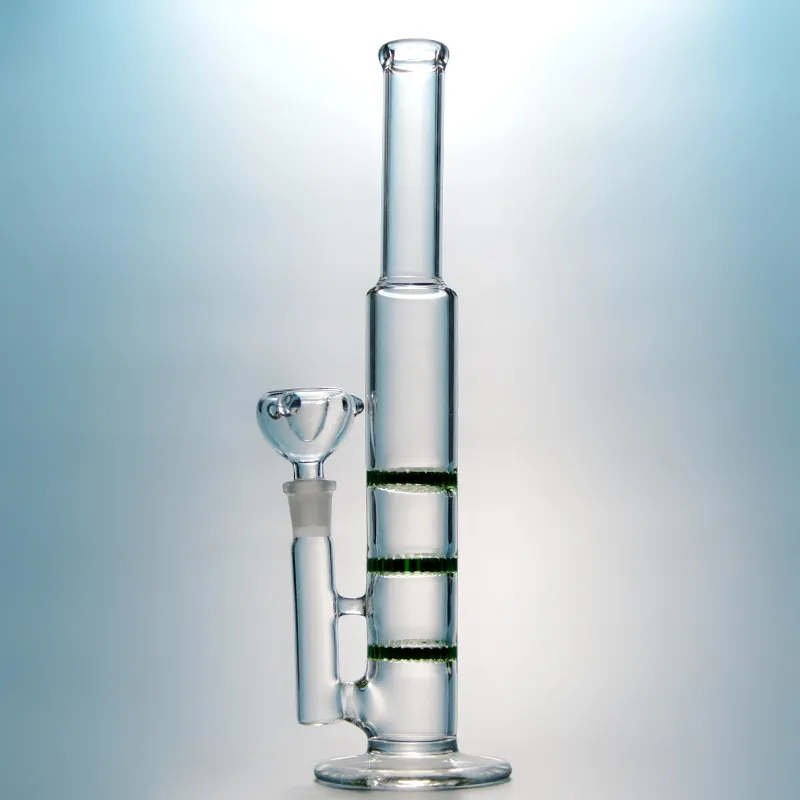 3 Arms Tree Glass Bongs 10 Inch Mini Oil Dab Rigs Clear Green Blue Colors