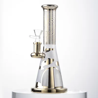 Cool Cheap Rick And Morty Cartoon Bongs Showerhead Perc Mini Glass Dab Rigs  02