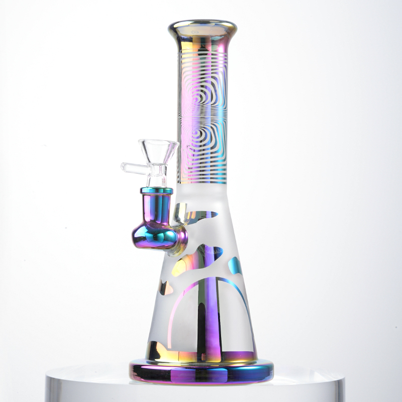 Cool Cheap Rick And Morty Cartoon Bongs Showerhead Perc Mini Glass Dab Rigs 