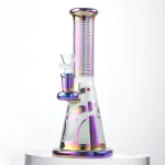Cool Cheap Rick And Morty Cartoon Bongs Showerhead Perc Mini Glass Dab Rigs 