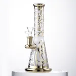 Cool Cheap Rick And Morty Cartoon Bongs Showerhead Perc Mini Glass Dab Rigs 