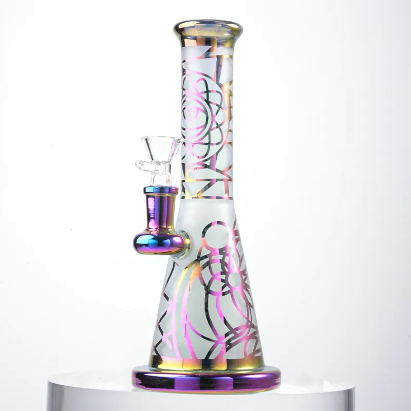 Cool Cheap Rick And Morty Cartoon Bongs Showerhead Perc Mini Glass Dab Rigs 