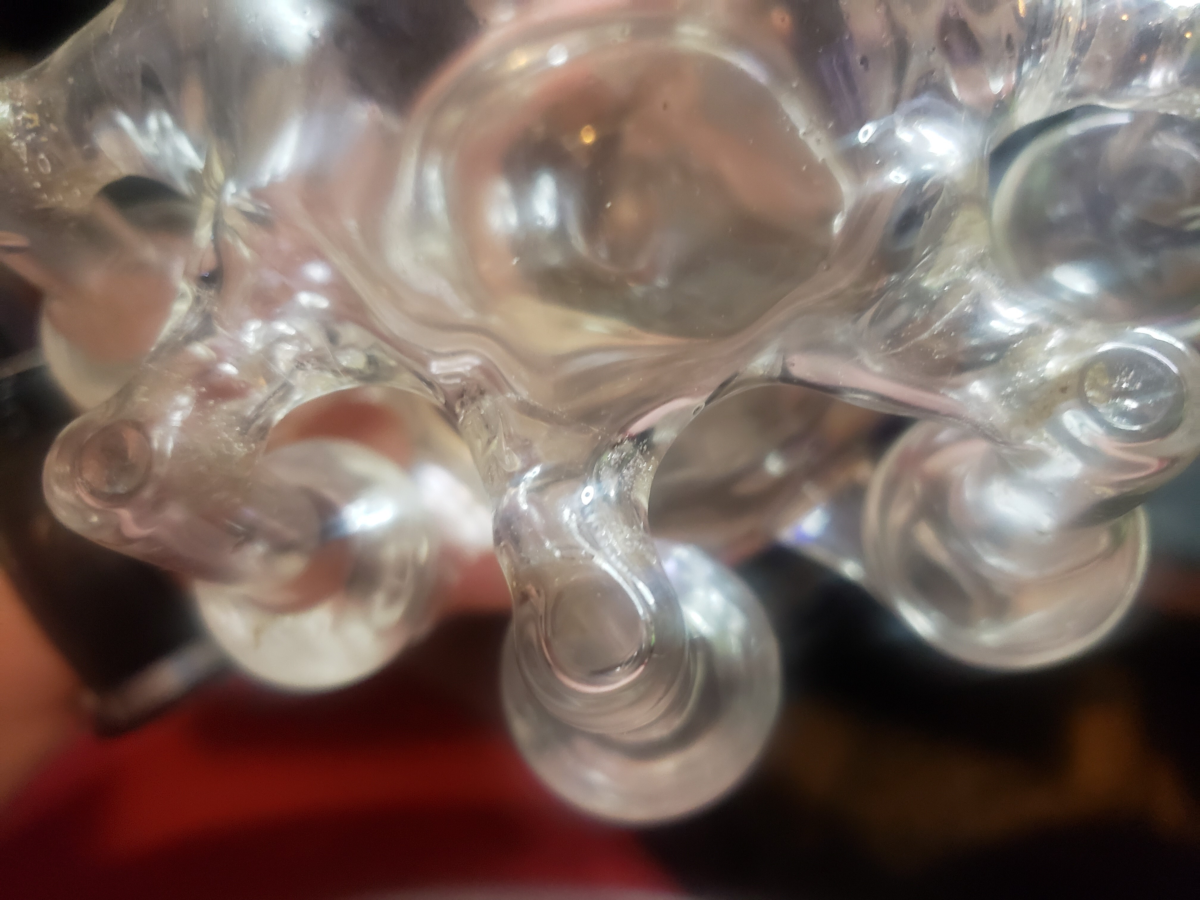 12 Inch Chandelier Glass Recycler Dab Rig Octopus Bong W/ Matrix Perc review 0