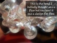 12 Inch Chandelier Glass Recycler Dab Rig Octopus Bong W/ Matrix Perc review 1