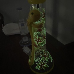 3D Hand-Painted Lizard Dragon Big Beaker Bongs 7MM Thick Glass Large Water Pipe W/ Ice Catcher review tylerobie 02