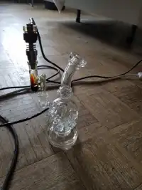 Best Faberge Egg Dab Rig Swiss showerhead Perc Clear Glass Bong Waterpipe review 2