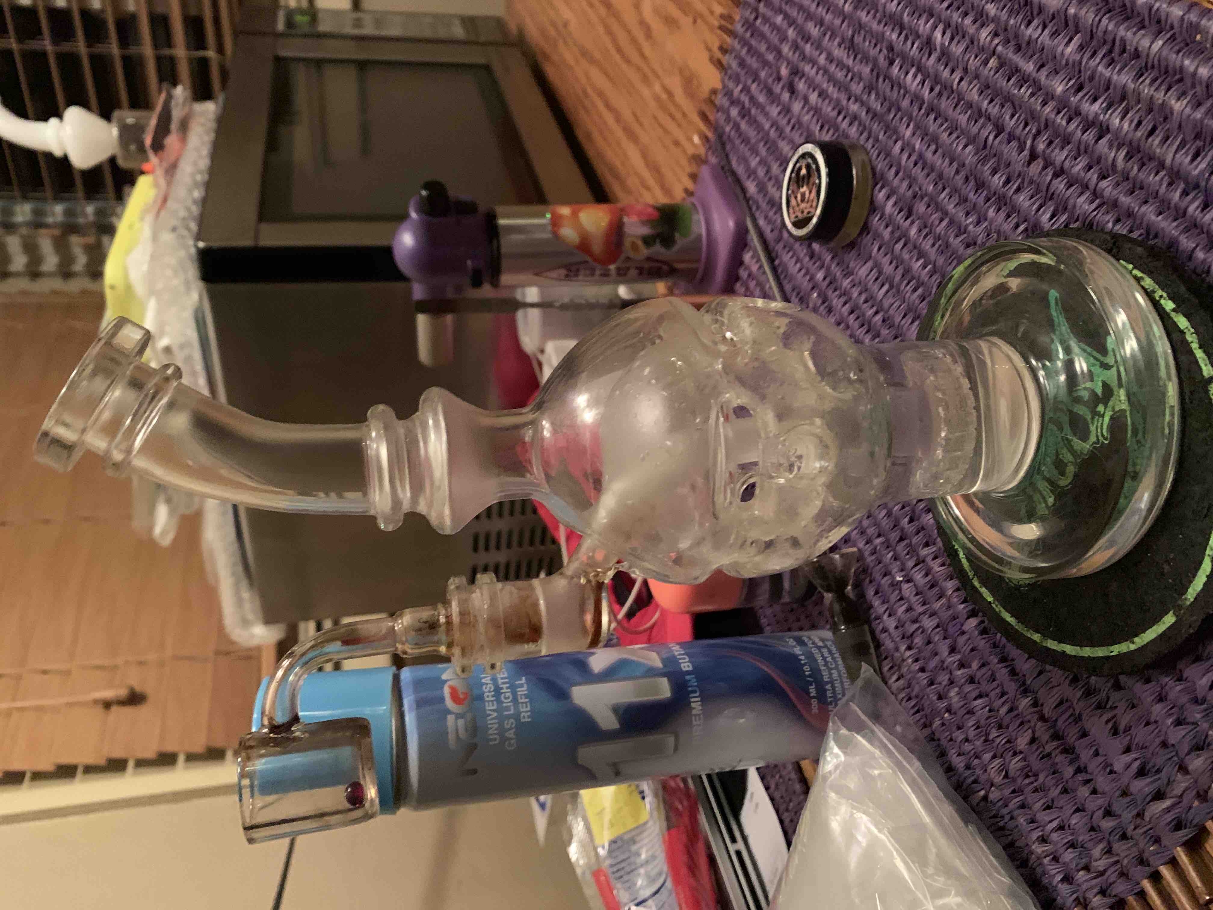 Best Faberge Egg Dab Rig Swiss showerhead Perc Clear Glass Bong Waterpipe review Nickk