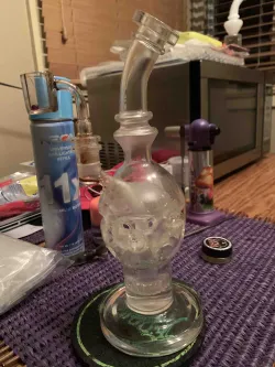 Best Faberge Egg Dab Rig Swiss showerhead Perc Clear Glass Bong Waterpipe review Nickk