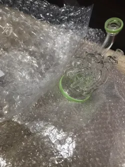 Best 12 Tubes Waterfall Glass Recycler Bongs Vortex Cyclone Dab Rigs  review deaat 03