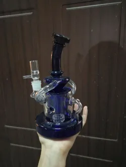 Best Tornado Klein Recycler Bongs Showerhead Perc Heady Glass Oil Dab Rigs review stevenk