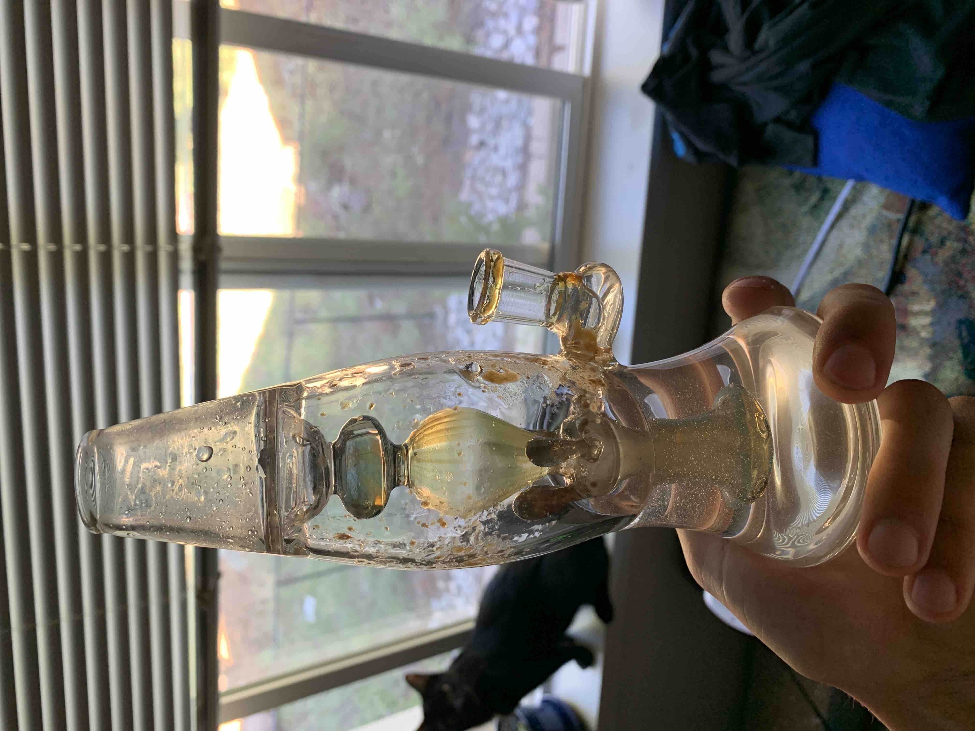 Best Mini Lava Lamp Glass Bongs Cool Showerhead Perc Water Pipes Small Dab Rigs review 0