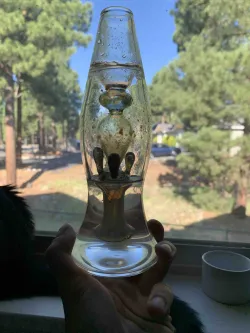 Best Mini Lava Lamp Glass Bongs Cool Showerhead Perc Water Pipes Small Dab Rigs review Antoine Ford 02