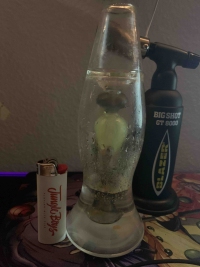 Best Mini Lava Lamp Glass Bongs Cool Showerhead Perc Water Pipes Small Dab Rigs review 1