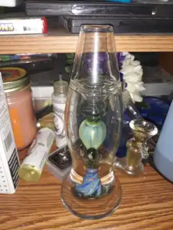 Best Mini Lava Lamp Glass Bongs Cool Showerhead Perc Water Pipes Small Dab Rigs review C Wishard