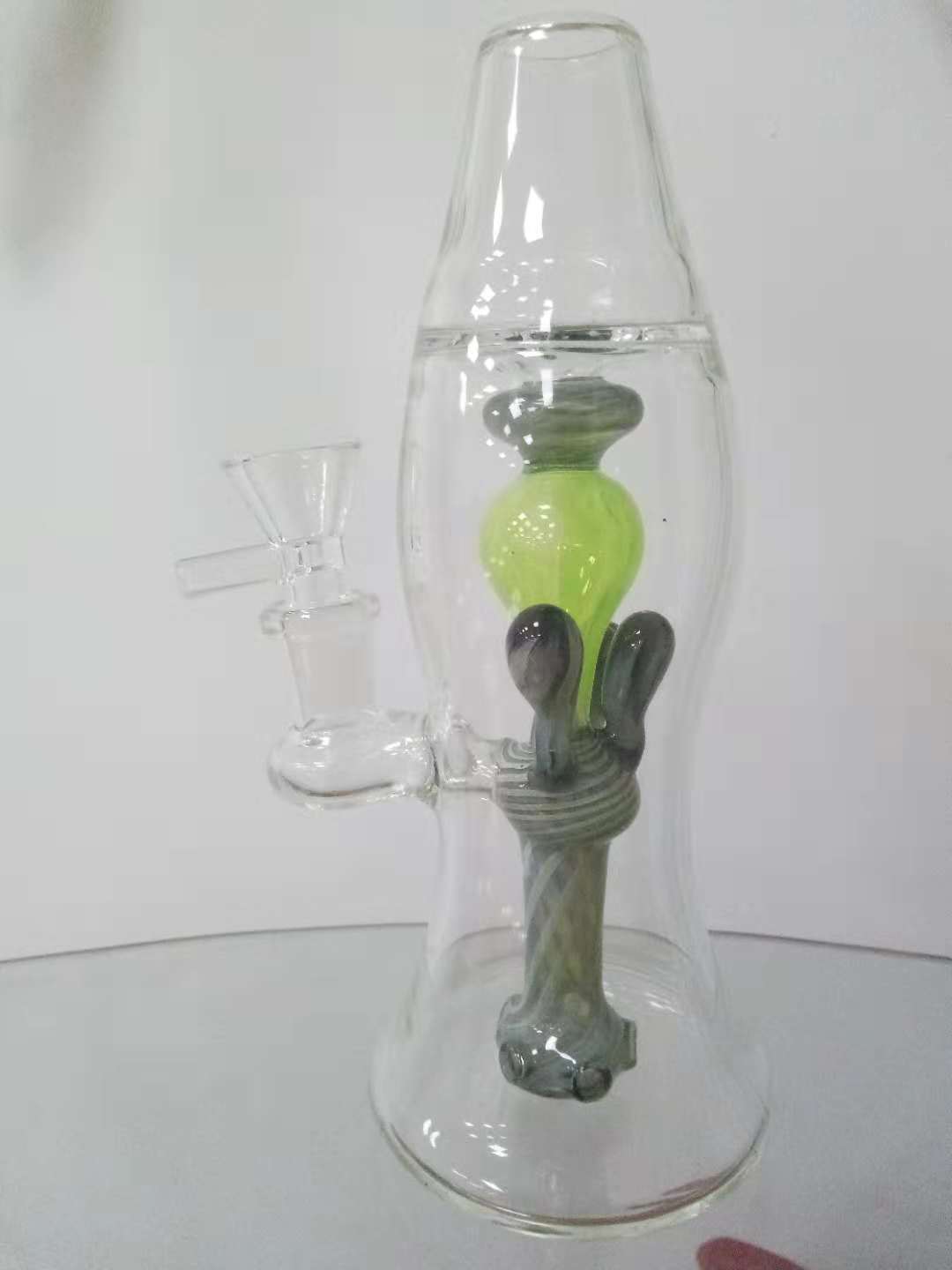 Best Mini Lava Lamp Glass Bongs Cool Showerhead Perc Water Pipes Small Dab Rigs review 0
